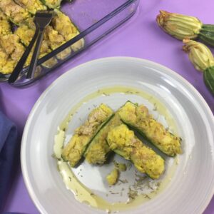 Zucchine ripiene al tonno