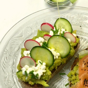 ricetta avocado e salmone