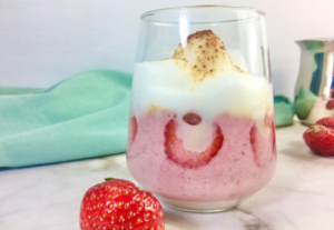 Frullato alla fragola - fragoccino